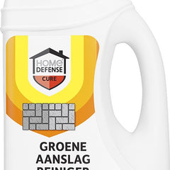 HOME DEFENSE® Groene Aanslag Reiniger - 1L voor 100m² - Terrasreiniger - Concentraat - Groene Aanslag verwijderen