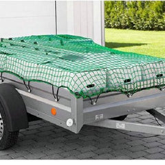 Aanhangernet  – 150x220cm - Zware Kwaliteit Aanhangwagen Net - Afdeknet - Afdekzeil - Aanhangwagennet - Aanhanger Net