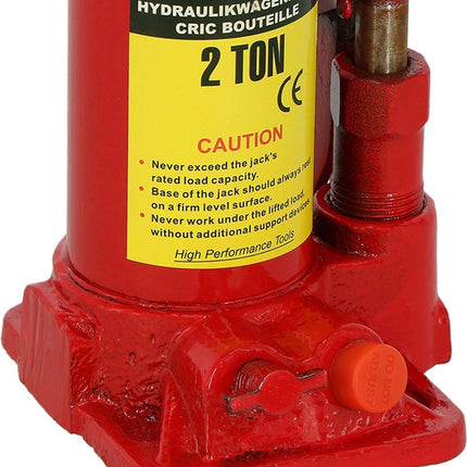 Benson Compacte potkrik - hoog heftbereik - 2 ton - extra stabiliteit - blauw of rood