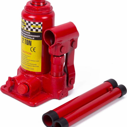 Benson Compacte potkrik - hoog heftbereik - 2 ton - extra stabiliteit - blauw of rood