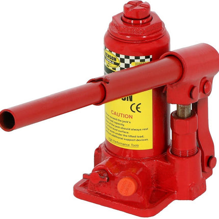 Benson Compacte potkrik - hoog heftbereik - 2 ton - extra stabiliteit - blauw of rood