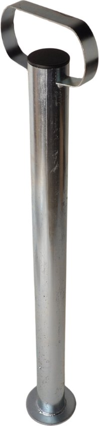 Premium stalen steunpoot met handvat - 700 mm hoog - 48 mm buisdiameter