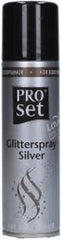 Proset Hair, Body & kerstboom Glitterspray Silver - 150ml