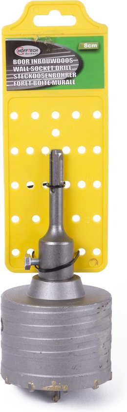 Gatenzaag 80mm Elektra Inbouwdoos SDS+ - Boorzaag voor Steen