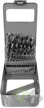 HSS Borenset metaal Kobalt, 19 delig, 1mm tot 10mm