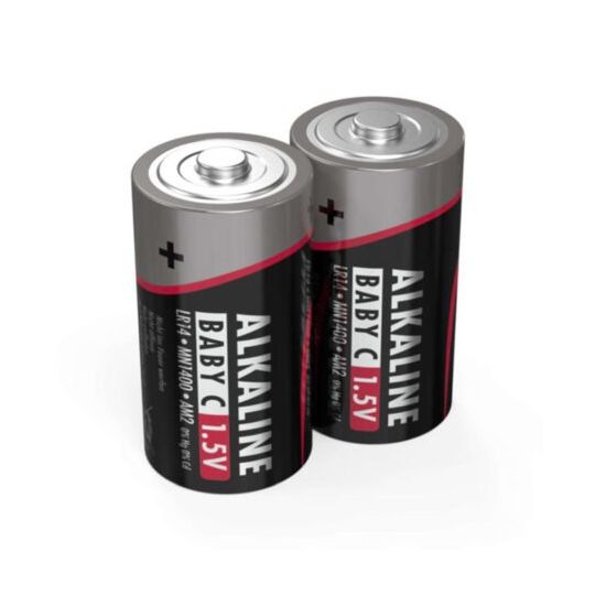 Alkaline batterij LR14 2 stuks