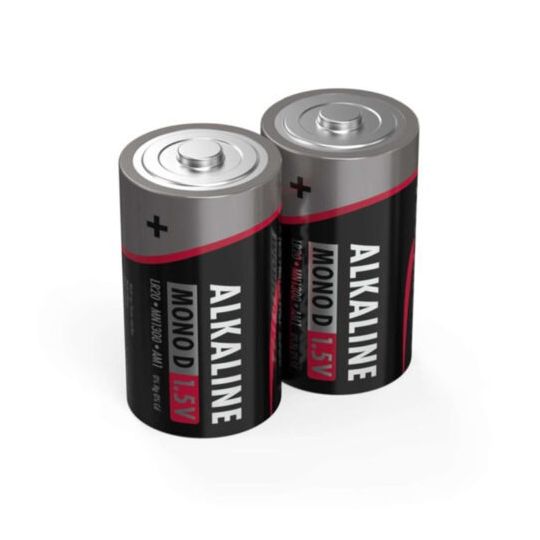Alkaline batterij LR20 2 stuks