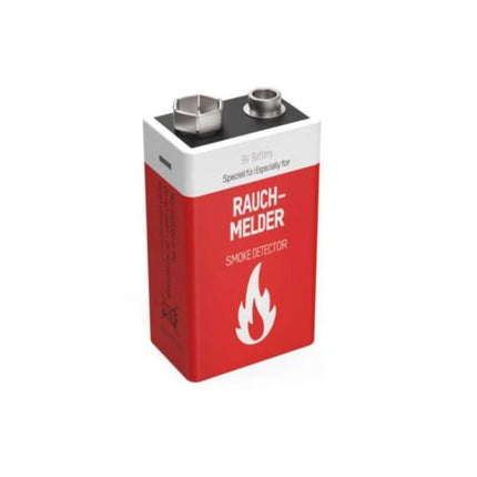Rookmelder 10 jaar lithium batterij 9 volt
