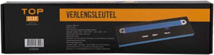 Topgear Verlengsleutel - 390 mm. - 3/8" - Blauw