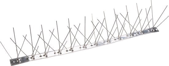 Fixman Roestvrijstalen duivenpinnen, 10 pk. 500 mm (4 pin)