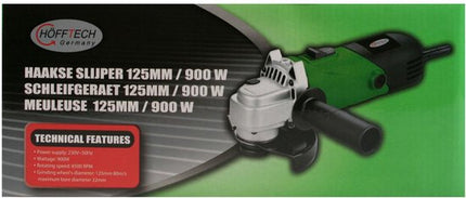 Höfftech haakse slijper 125 mm/900 watt