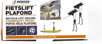 Benson Fietslift voor plafond - Max. 4 meter - 20 kg - Ruimtebesparend