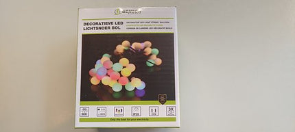 Benson Lichtsnoer - 50 gekleurde LED's - 7 meter - Binnengebruik - IP20