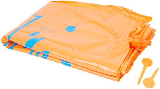 Nerf waterglijbaan met watersproeiers 360 x 71 cm