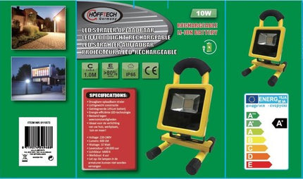 Hofftech LED Straler / Bouwlamp SMD - 100 Watt - IP65