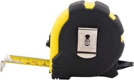 Topgear TOPGEAR Rolbandmaat 10 meter, rubber grip