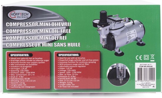 Benson Compressor Mini Olievrij