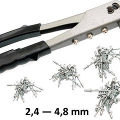 Benson Popnageltang set - Inclusief 60 popnagels - Lichtgewicht - Eenvoudig te bedienen - Voor DIY projecten