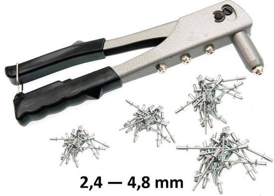Benson Popnageltang set - Inclusief 60 popnagels - Lichtgewicht - Eenvoudig te bedienen - Voor DIY projecten