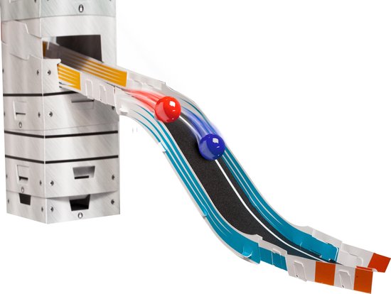 Marble Racetrax Circuit Set Knikkerbaan - Racebaan - 32 Sheets 5 Meter