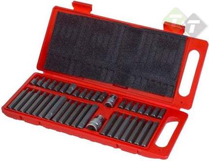 Benson Complete bitset - Torx, inbus en veeltand - 40-delig - Inclusief opbergkoffer