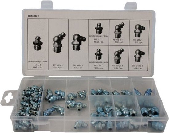 assortiment in assortiments doos  110-delig