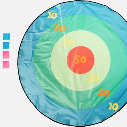 Buitenspel Darten - Kinderspeelgoed - 135cm diameter - +6 jaar - Met drie pijlen - Actieve bezigheid - Vakantie - Spelen