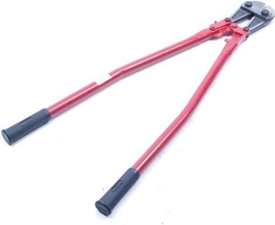 Benson Heavy Duty betonschaar - multifunctioneel - lengte 107 cm - rood gelakt