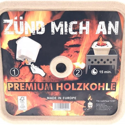 Benson Barbecue / BBQ Starter 3 in 1 - Inclusief 1 Kilo Houtskool