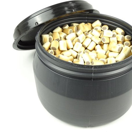 Huismerk Voerton 18 Liter = circa 7 kg hondenvoer