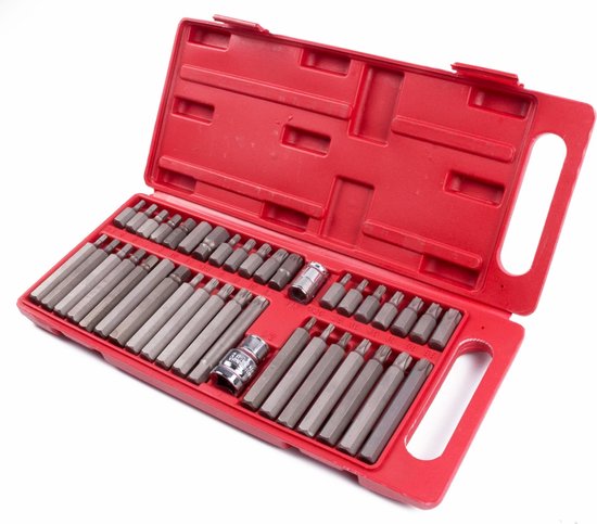 Benson Complete bitset - Torx, inbus en veeltand - 40-delig - Inclusief opbergkoffer