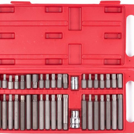 Benson Complete bitset - Torx, inbus en veeltand - 40-delig - Inclusief opbergkoffer
