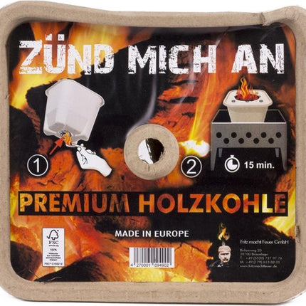 Benson Barbecue / BBQ Starter 3 in 1 - Inclusief 1 Kilo Houtskool