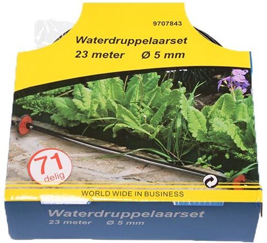 Waterdruppelaar set 71-delig