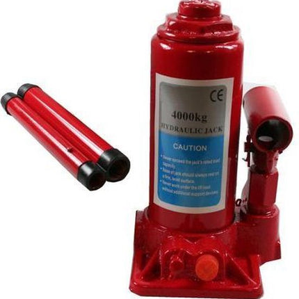 Benson Hydraulische potkrik - 4 ton draagkracht - compact en draagbaar - hefbereik 180-340 mm