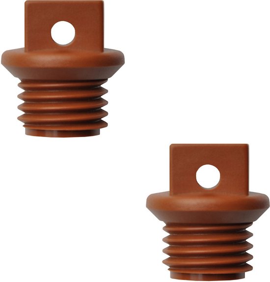 regenton stop, set van 2 stuks, geschikt voor Roto regentonnen 50, 120 en 240 liter
