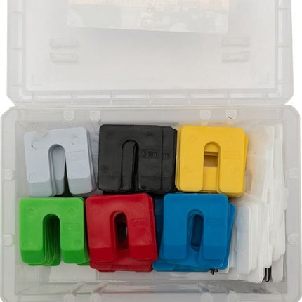 Uitvulplaatjes 200-delig assortiment 1 t/m 10 mm - TOPGEAR
