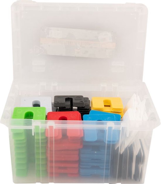 Uitvulplaatjes 200-delig assortiment 1 t/m 10 mm - TOPGEAR