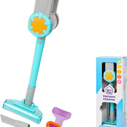 House Fun - Speelgoed Stofzuiger - Draadloze Steelstofzuiger - Voor Kinderen - 6-delig