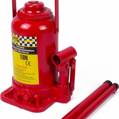 Benson Hydraulische potkrik - 50 ton - compact ontwerp - 27x19x15 cm - rood