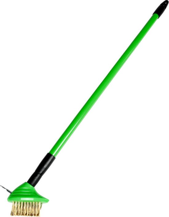 Benson Onkruidborstel set - telescopische steel - 3-delig - ergonomisch - verstelbaar 80-140 cm