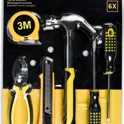 Benson 6-delige Gereedschapsset: Dé Must-Have Kit voor elke Huishoudelijke Klus!