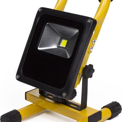 Hofftech Oplaadbare LED bouwlamp - daglicht - 10 watt - 600 lumen - IP65