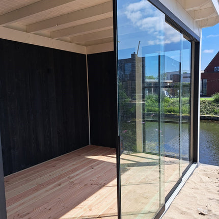 Glazenschuifwanden - Helder glas
