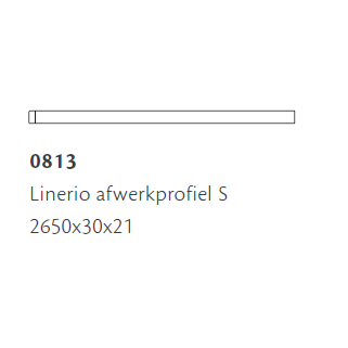 Linerio afwerkprofiel S Naturel
