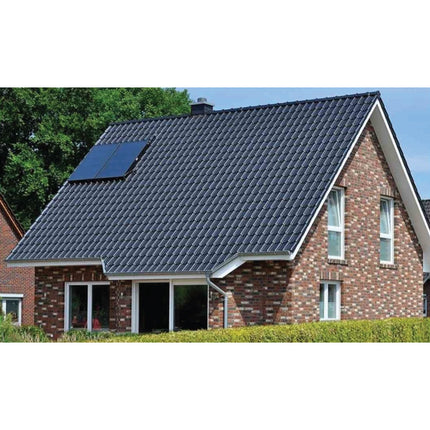 Kunststof dakpanplaten - Antraciet - €17,50 per m² - 3.25meter