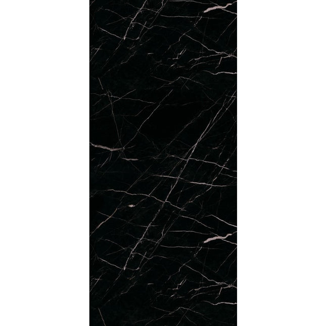 SPC wandpaneel Calacatta Black 265 x 120 cm – zwarte marmerlook