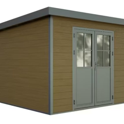 Tuinhuis Ash van Hoogwaardig WPC – Duurzaam en Onderhoudsvriendelijk!