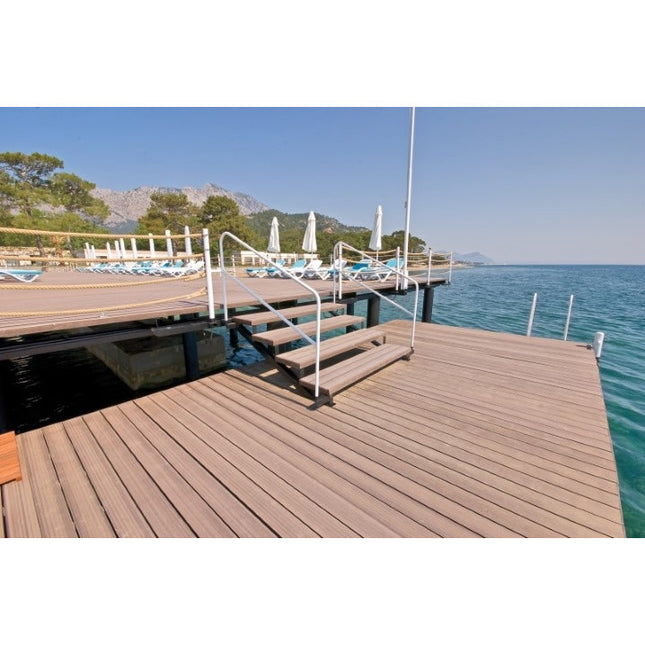 Thomdeck composiet terrasplank 140 mm - Donkerbruin