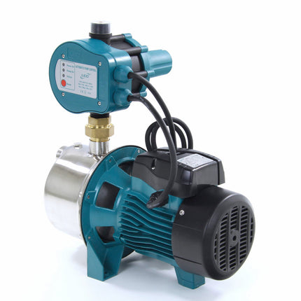 LEO zelfaanzuigende hydrofoor, rvs, AJm75SE, 230 V, 0,75 kW, incl. pompcontrol